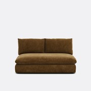 Modulaire 2-zitsbank.gemêleerd polyester, Malo