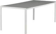 The Outsider Tuintafel - Toscane - Wit/Grijs - Alu/Polywood - 205x90 cm - The Outsider