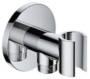 Hotbath Cobber Wandsteun met doucheaansluiting Geborsteld Messing PVD M515