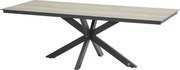 Minerva dining tuintafel met Hpl houtlook blad 220x95xH75 cm 4 Seasons Outdoor