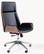 Kunstleren bureaustoel Rouven, in hoogte verstelbaar