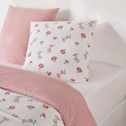 Beddengoedset 30% gerecycled katoen, vierkant kussensloop, DANYA