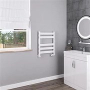 Eastbrook Pelago handdoekradiator 50x60cm aluminium 296W wit mat