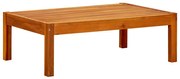 vidaXL Tuintafel 85x57x29 cm massief acaciahout