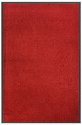 vidaXL Deurmat 80x120 cm rood