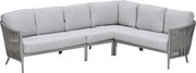Garden Impressions Devin loungebank 4-delig - taupe