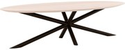 Goossens Excellent Eettafel Gs-1302, Ovaal 280 x 130 cm