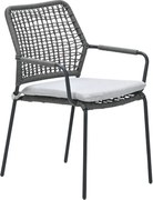 Garden Impressions Natas tuinstoel stapelbaar - grijs