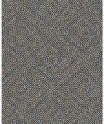 Noordwand Topchic Behang Tone On Tone Diamonds metallic zwart