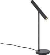 Moderne tafellamp zwart incl. LED met touch dimmer - Neva