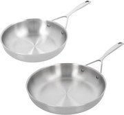 Demeyere Essential 5 Koekenpannenset roestvrijstaal, 2-delig, 20 & 24cm - Essential 5 - Demeyere