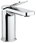 Crosswater Glide II Wastafelkraan opbouw - laag - hendel - chroom GD110DNC