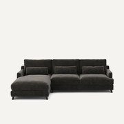 Chenille fluwelen hoekbank, Alwine