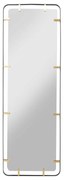 Kare Design Betsy Spiegel Zwart Met Goud 165 Cm - 55x165cm