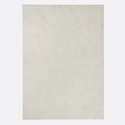 Rechthoekig vloerkleed, golfpatroon, Gioma