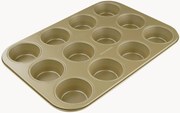 Muffinvorm Goldig met antiaanbaklaag