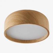Glatzer Plafondlamp Van Ijzer Houtbruin - Sklum