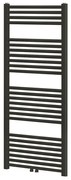 Royal Plaza Sorbus radiator 60x120cm 617watt recht met midden aansluiting mat zwart 77829