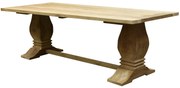 Geneva old dining tuintafel 240x100xH77,5 cm teak