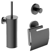 Mueller Hilton toiletaccessoiresset verouderd ijzer - gunmetal