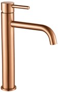 Wastafelkraan Rea Lungo Copper Brush High