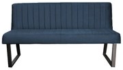 Eetkamerbank - Hengelo - stof Element blauw 13 - 140 cm