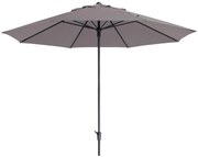 Madison Timor luxe stokparasol Ø400 cm - polyester taupe
