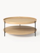 Ronde houten salontafel Renee