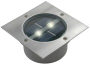 Ranex Spotlight op zonne-energie vierkant 0,12 W zilver 5000.198