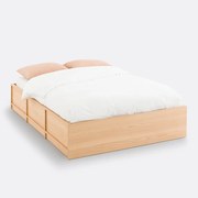 Kofferbed met ophefbare lattenbodem, Senssia