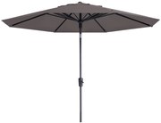 Madison Paros 2 luxe stokparasol - 300 cm. - Taupe