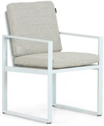 Tuinstoel Aluminium Wit Lifestyle Garden Furniture Nuno