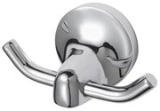 Haceka Aspen Handdoekhaak - dubbel - rond - chroom 1208526