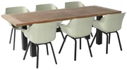 Hartman tuinset - Heron tuintafel 240 cm. + Sophie Element French Green