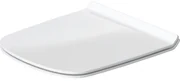 Duravit DuraStyle WC-zitting 43.3x35.9x4.3cm met softclose met quickrelease Kunststof wit Glanzend 0063790000