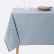 Tafelkleed in geweven-geverfd katoen, Navao