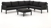 + 10% kassakorting | Hoek loungeset Manifesto | 6 personen | Loungeset Grijs | Hoekbank Aluminium | 324x246cm | Kees Smit Tuinmeubelen