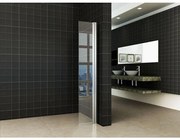 Wiesbaden Comfort zijwand draaibaar met muurprofiel 300 x 2000 x 10 mm nano helder glas/chroom 20.3950