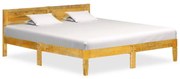 vidaXL Bedframe massief mangohout 140 cm