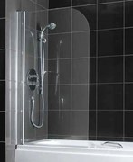 Eastbrook Corner badwand 75x140cm chroom