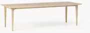 Eettafel Archie van eikenhout, in verschillende formaten