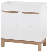 Comad Bali White 821 FSC onderkast 80cm eiken/wit