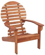 vidaXL Stoel Adirondack massief acaciahout