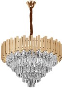Hanglamp met kristallen G050-CP 50CM GOLD