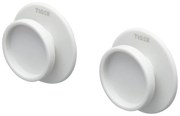 Tiger Tess handdoekhaak wit 2 stuks