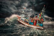 Foto Thai Fishing boat, Marcel Egger