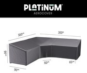 Platinum Aerocover loungesethoes 300x300x90x65 cm - L-vorm trapeze