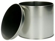 Blik, tin, luchtdicht, 10,8 cm x 10 cm