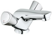 GROHE Costa S wastafelkraan met waste inclusief gegoten uitloop chroom 21255001