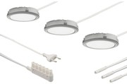 Elektra LD8001 LED Set Inbouwspots Ø 8,2x2,5 cm RVS-look